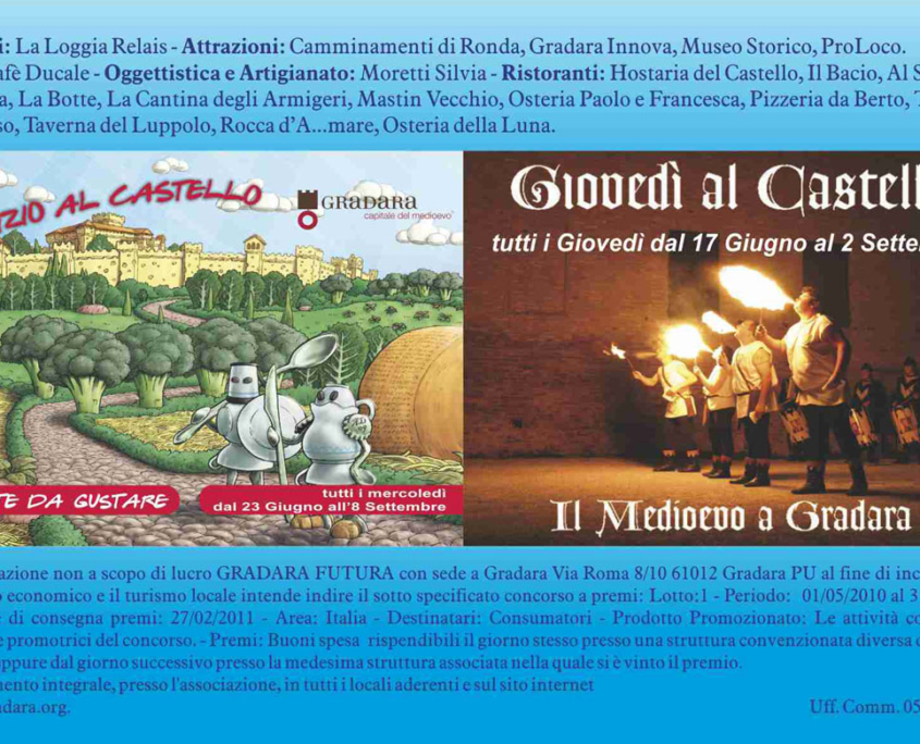 Gratta Gradara, concorso a premi