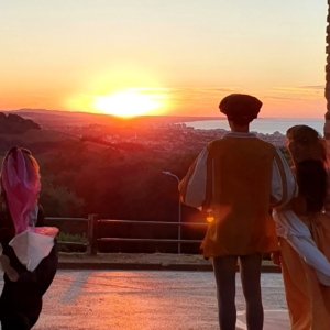 Tramonto da Gradara