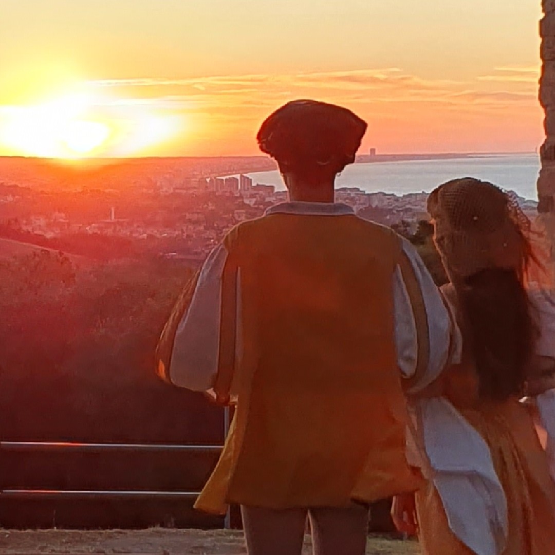 Tramonto da Gradara